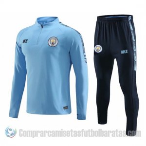 Chandal del Manchester City 19-20 Azul