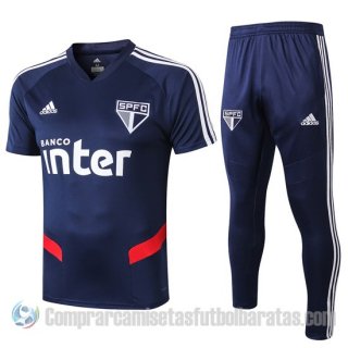 Chandal del Sao Paulo Manga Corta 19-20 Azul Chandal del Sao Paulo Manga Corta 19-20 Azul