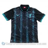 Camiseta Polo del Liverpool 19-20 Negro y Azul