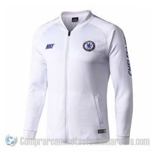 Chaqueta del Chelsea 19-20 Blanco Chaqueta del Chelsea 19-20 Blanco