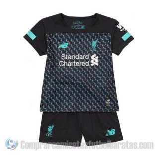 Camiseta Liverpool Tercera Nino 19-20 Camiseta Liverpool Tercera Nino 19-20