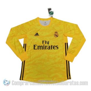 Camiseta Real Madrid Portero Primera Manga Larga 19-20