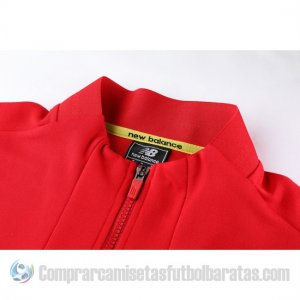 Chandal del Liverpool UCL 19-20 Rojo