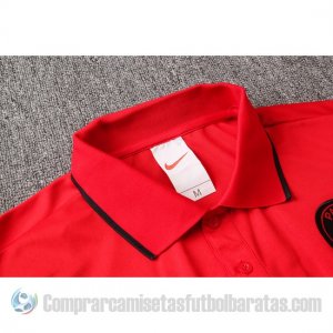 Camiseta Polo del Paris Saint-Germain 2019-2020 Rojo