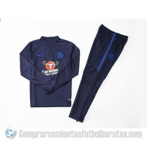 Chandal del Chelsea 19-20 Azul Oscuro