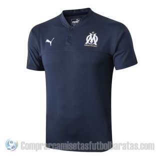 Camiseta Polo del Olympique Marsella 19-20 Azul Camiseta Polo del Olympique Marsella 19-20 Azul