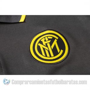 Camiseta Polo del Inter Milan 19-20 Gris