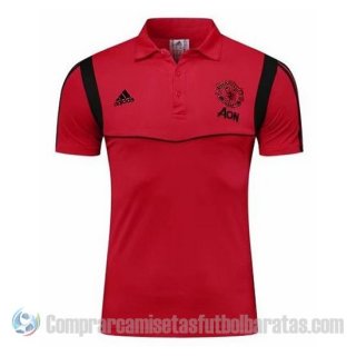 Camiseta Polo del Manchester United 19-20 Rojo