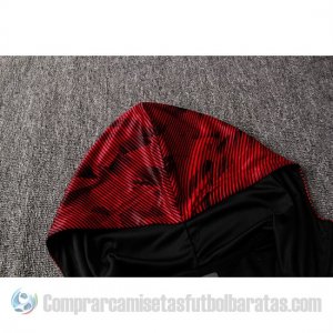 Chandal con Capucha del AC Milan 19-20 Negro