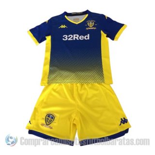 Camiseta Leeds United Portero Primera Nino 19-20 Camiseta Leeds United Portero Primera Nino 19-20