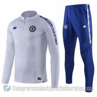 Chandal del Chelsea 19-20 Blanco Chandal del Chelsea 19-20 Blanco