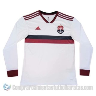 Camiseta Flamengo Segunda Manga Larga 19-20