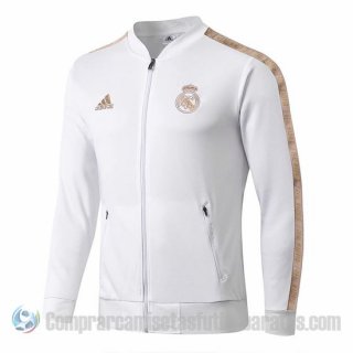 Chaqueta del Real Madrid 19-20 Blanco y Oro