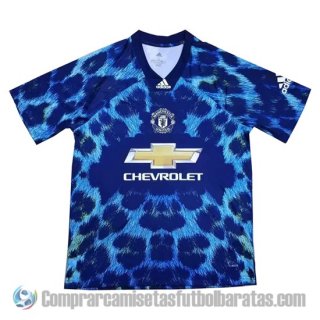 Camiseta Manchester United EA Sports 18-19 Azul Camiseta Manchester United EA Sports 18-19 Azul