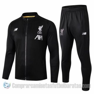 Chandal del Liverpool 19-20 Negro Chandal del Liverpool 19-20 Negro