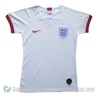 Camiseta Inglaterra Primera Mujer 2019 Camiseta Inglaterra Primera Mujer 2019