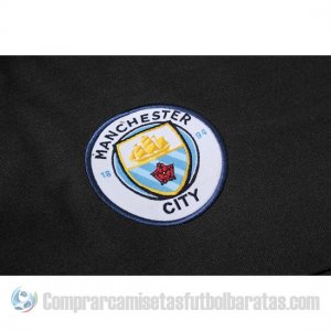 Chaqueta con Capucha del Manchester City 19-20 Negro