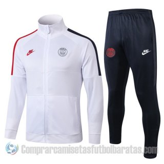 Chandal del Paris Saint-Germain 19-20 Blanco Chandal del Paris Saint-Germain 19-20 Blanco