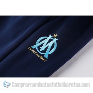 Chandal de Chaqueta del Olympique Marsella 20-21 Azul