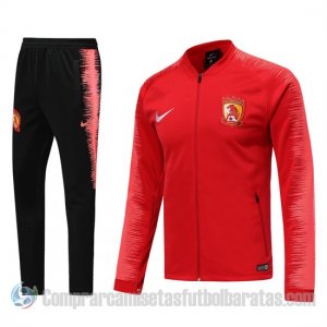 Chandal del Guangzhou Evergrande 19-20 Rojo