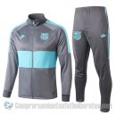 Chandal del Barcelona 19-20 Gris y Verde