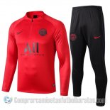 Chandal del Paris Saint-Germain 2019-20 Rojo