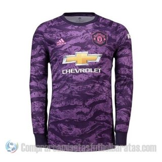 Camiseta Manchester United Portero Primera Manga Larga 19-20 Camiseta Manchester United Portero Primera Manga Larga 19-20