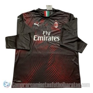 Camiseta AC Milan Tercera Manga Larga 19-20 Camiseta AC Milan Tercera Manga Larga 19-20