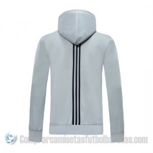 Chaqueta con Capucha del Real Madrid 19-20 Gris