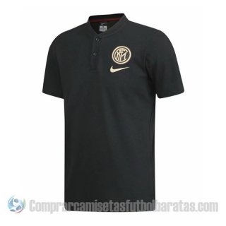 Camiseta Polo del Inter Milan 19-20 Negro