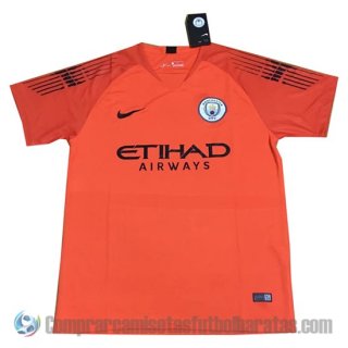 Camiseta Manchester City Portero 18-19 Naranja Camiseta Manchester City Portero 18-19 Naranja