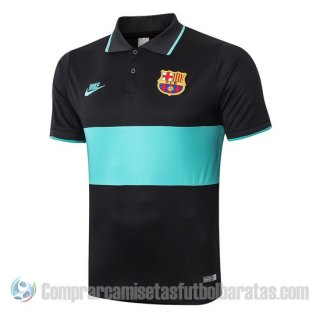 Camiseta Polo del Barcelona 19-20 Negro y Verde