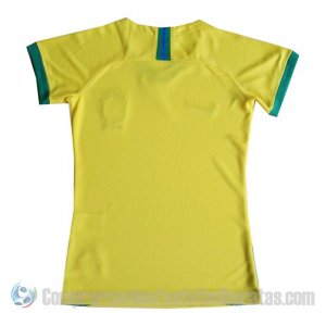 Camiseta Brasil Primera Mujer 2019