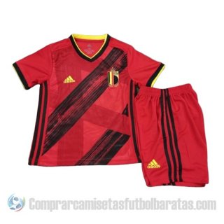 Camiseta Belgica Primera Nino 2020 Camiseta Belgica Primera Nino 2020
