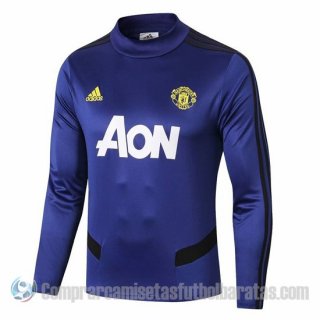 Sudadera del Manchester United 19-20 Azul Sudadera del Manchester United 19-20 Azul