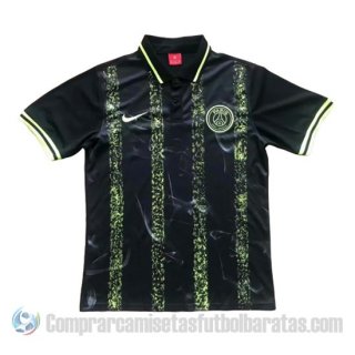 Camiseta Polo del Paris Saint-Germain 19-20 Negro y Amarillo