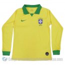 Camiseta Brasil Primera Manga Larga 2019