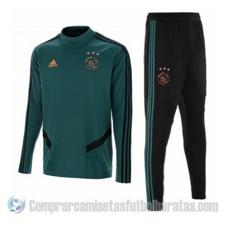 Chandal del Ajax Nino 19-20 Verde Chandal del Ajax Nino 19-20 Verde