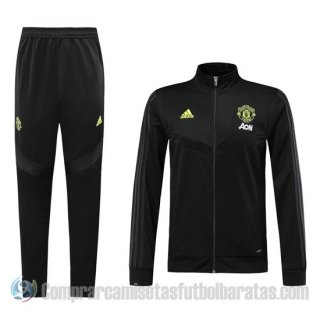 Chandal del Manchester United Nino 2019-2020 Negro