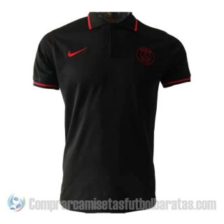 Camiseta Polo del Paris Saint-Germain 19-20 Negro Camiseta Polo del Paris Saint-Germain 19-20 Negro