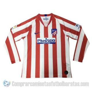 Camiseta Atletico Madrid Primera Manga Larga 19-20 Camiseta Atletico Madrid Primera Manga Larga 19-20