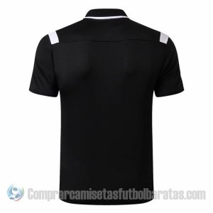 Camiseta Polo del Juventus 19-20 Negro y Blanco