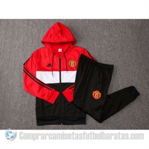 Chandal con Capucha del Chelsea 19-20 Rojo