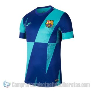 Camiseta de Entrenamiento Barcelona 19-20 Azul