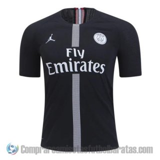 Camiseta Paris Saint-Germain Jordan Tercera 18-19 Negro