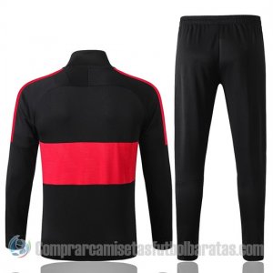 Chandal del Roma 19-20 Negro y Rojo