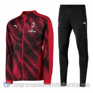 Chandal del AC Milan 19-20 Rojo Chandal del AC Milan 19-20 Rojo