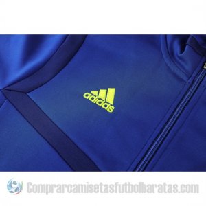 Chandal del Manchester United Nino 19-20 Azul