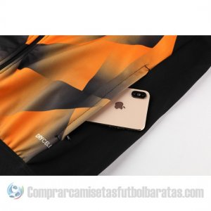 Chandal del Olympique Marsella 19-20 Negro y Naranja