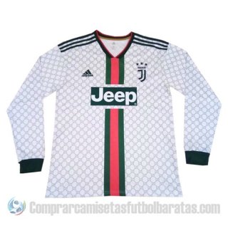 Camiseta Juventus GC Concepto Manga Larga 19-20 Blanco Camiseta Juventus GC Concepto Manga Larga 19-20 Blanco
